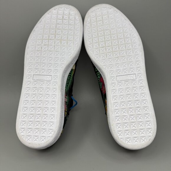 Puma Suede Tropic/Floral Papered Kicks Men Sneakers Size 10 - Picture 9 of 9